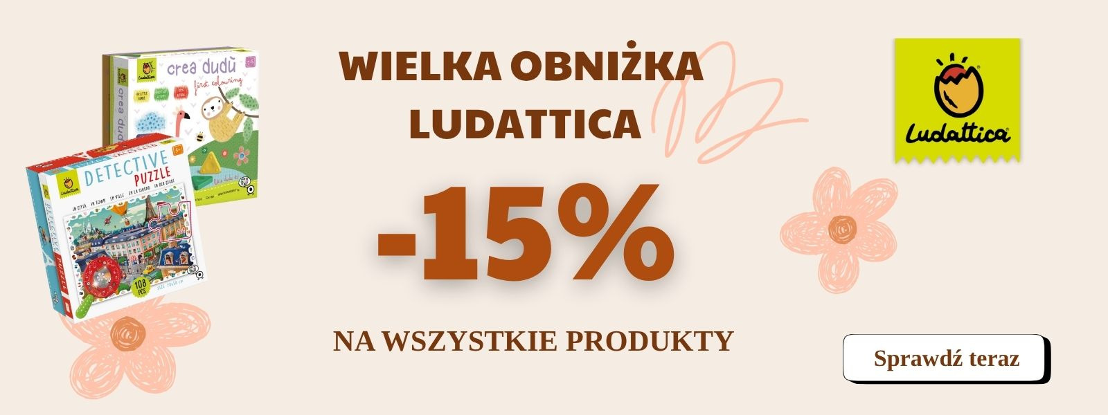 Wyprzedaż Ludattica -15%